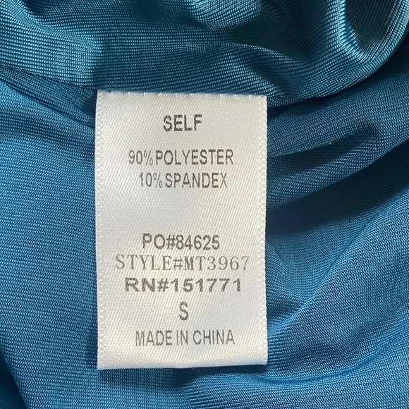 Teal Le Lis Bodysuit - Picture 7 of 7